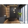 thumbnail image 7 of 3 Light Pendant Frame Finish Brushed Nickel, 7 of 7