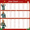 thumbnail image 2 of GYRATEDREAM Christmas Pajamas for Family Matching Cute Long Sleeve Couples Soft Sleepwear One Piece Funny Christmas Pjs Sets, 2 of 11
