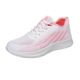 thumbnail image 2 of Domzle Women's Wide Toe Box Walking Shoes Arch Support Tennis Shoes Breathable Non Slip Running Sneakers White 40, 2 of 5
