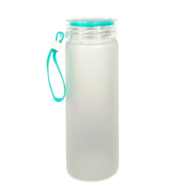 Botella de Cristal para sublimación TLP B16 color Menta 1pz