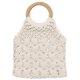 thumbnail image 1 of Cotton Rope Tote Bag Woven Beach Bag Young Girls 1Pack Suitable For Everyday Use, 1 of 3