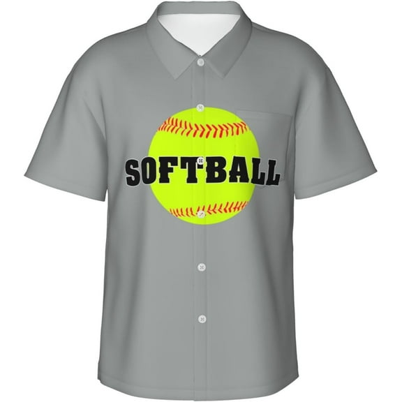 Manatee Starfish Pattern Mens Hawaiian Shirt Short Sleeve Casual Button Up Tropical Summer Beach Shirt