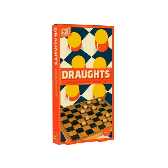 Wooden Games Workshop Draughts