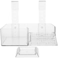 thumbnail image 1 of HINTRMENT Hanging Turtle Dock Acrylic Transparent Easy Installation 1 Set, 1 of 8