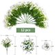 thumbnail image 2 of 12 Paquetes de Flores de Pensamiento Artificiales para Exterior, Flores Falsas Resistentes a los Rayos UV, Plantas Artificiales, Flores Falsas de Seda para Macetas de Exterior Hogar Jardín Oficina Pa, 2 of 8