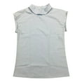 thumbnail image 2 of Ketyyh-chn99 Hauts d'Été pour Femmes Légers Grande Taille Amples d'Été à Manches Courtes Tuniques Décontractées Hauts Confortables Amples à Col Rond Gris,G, 2 of 4