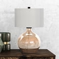 thumbnail image 2 of Henn&amp;Hart TL0016 Round Lustre Lamp One Size Gold, 2 of 11