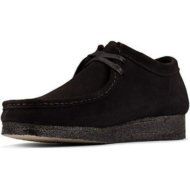 Classic Clarks Men's Wallabee Oxford in Black Suede Classic Clarks Men's Wallabee Oxford in Black Suede
