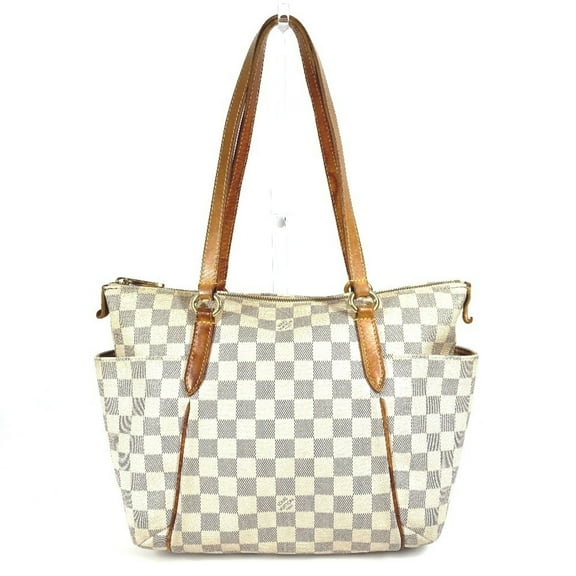 Pre-Owned LOUIS VUITTON N51261 Damier Azur Totally PM Tote Bag, Shoulder Canvas,... (Good)