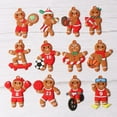 thumbnail image 4 of CNKOO 12 PCS Mini Christmas Tree Pendants Cartoon Ornaments Man  Trees Hanging Figures Toys Craft Decor, 4 of 10