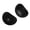 Black, variant on Double Sided Adhesive Breast Pads Reusable Bra Inserts For Push Up Effect Invisible Coverage In Black And Skin Tone