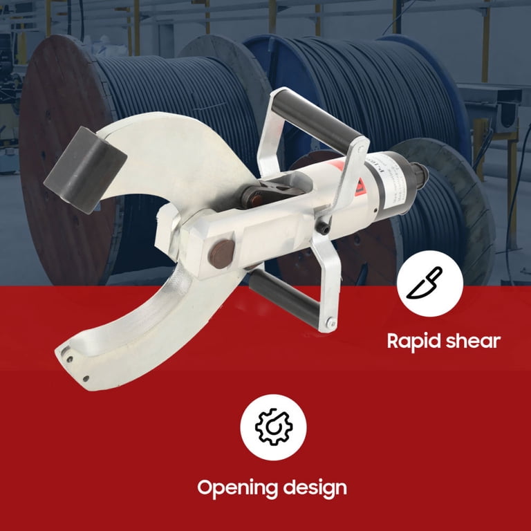 Cutter Hydraulique CPC-105C - Coupe Câbles Blindés Cuivre/Alu Jusqu'à 105mm