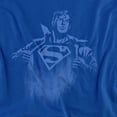 thumbnail image 2 of Superman Chest Logo Women's T Shirt, Royal, Small, 2 of 4