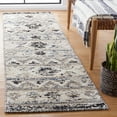 thumbnail image 3 of SAFAVIEH Manhattan Cenric Southwestern Area Rug, Ivory/Black, 6' x 6' Round, 3 of 10