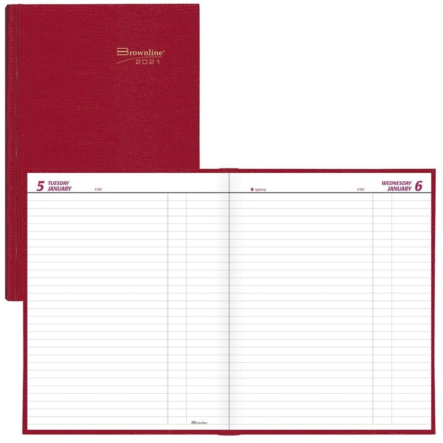 Brownline Hard Cover Daily Planner