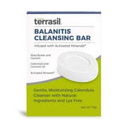 Balanitis Soap for Natural Relief of Balanitis Symptoms Irritation & Itch with Calendula by Terrasil - 75gm