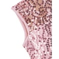 thumbnail image 6 of inhzoy Kids Girls Mock Neck Sequins Mesh Tutu Leotard Dress, 6 of 7