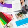 thumbnail image 4 of 32 Pieces Colored Overlays for Dyslexia, Guided Reading Highlight Strips, Colored Overlay Reading Tracking Rulers for Irlens, ADHD and Visual Stress, 4 of 5