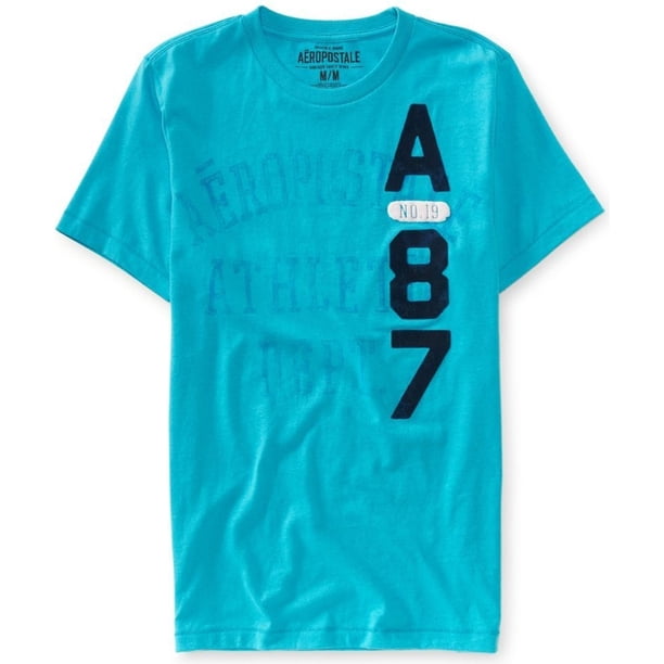 Camiseta gráfica Aeropostale para Hombre A No.19 87 Azul XS
