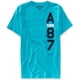thumbnail image 1 of Camiseta gráfica Aeropostale para Hombre A No.19 87 Azul XS, 1 of 1