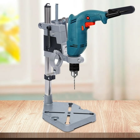 Bench Clamp Drill Press Stand Workbench Repair Tool Adjustable for Drilling Base for shops and families