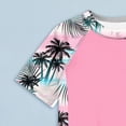 thumbnail image 6 of CAICJ98 Girls Rash Guard Swimsuit Kids Toddler 2-Piece Bathing Suit UPF 50+ Summer Beach Girls' Swimwear (Light Pink,3-4 Years), 6 of 7