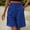 Blue, variant on Shorts for Women%27s Shorts Casual Wide-Leg Breathable High-Waist Slim Straight Pants for Everyday Comfort Brown S