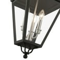 thumbnail image 5 of 27377-04-Livex Lighting-Adams - 3 Light Large Outdoor Pendant In Traditional Style-25.25 Inches Tall and 10.63 Inches Wide-Black/Brushed Nickel Finish, 5 of 14