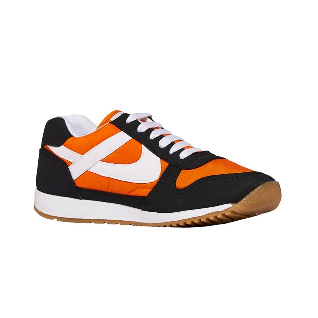 Tenis Casuales TEXTIL moda para Hombre y Mujer color NARANJA naranja 27 Panam 126C69