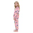 thumbnail image 4 of Fluffy Pajamas Set Fuzzy Winter Warm Pj Sets Pullover Tops and Long Pants Christmas Cat Pattern Medium, 4 of 8