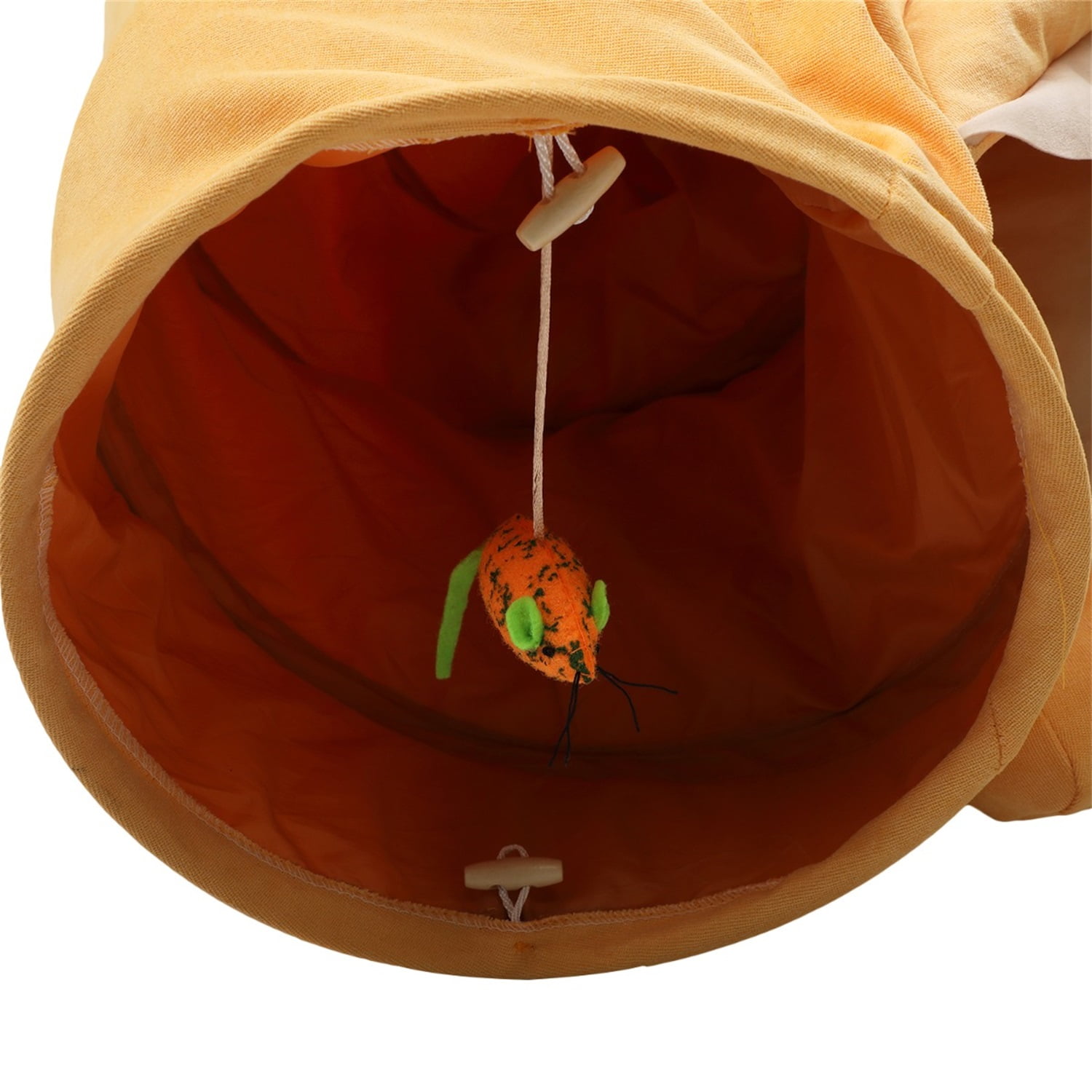 Pefilos 49 Inch Large Cat Tunnel Bed for Indoor, Cat Tube with Collapsible Washable Cat Bed, Cat Toys for Small Medium Kitty City, Yellow Pefilos 49 Inch Large Cat Tunnel Bed for Indoor, Cat Tube with Collapsible Washable Cat Bed, Cat Toys for Small Medium Kitty City, Yellow