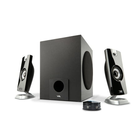 Cyber Acoustics 18W 2.1 Multimedia Speaker System with (Best Affordable 2.1 Speakers)