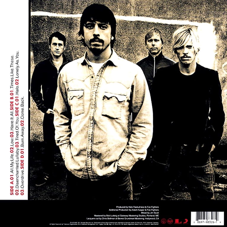 Foo Fighters One by One EUオリジナルLP Foo Fighters - One By One - Music & Performance - Vinyl - Walmart.com