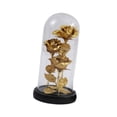 thumbnail image 4 of Día de San Valentín Rosa Regalo Flor Artificial Rosas Decoración para Esposa Madre Oro, 4 of 8