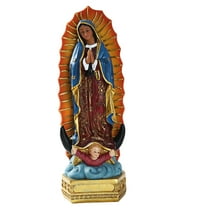MLINS Resin Virgin Mary Statue for Decoration Use Durable and Delicate Assorted Color