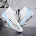 thumbnail image 3 of Botas de fútbol profesionales de alta calidad para hombre, zapatos de entrenamiento de fútbol, zapatillas de deporte con tacos para exteriores, hierba ultraligera Unisex, 3 of 5