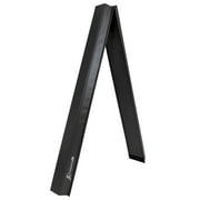 ProsourceFit Gymnastics Balance Beam, 9ft Long Folding Floor Beam, Black