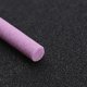 thumbnail image 4 of Juego de 20 piedras cilíndricas de 4 mm de color morado y plateado de primera calidad para afilar cadenas, 4 of 4