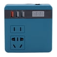 thumbnail image 2 of DC al Inversor de CA, Inversor de Automóvil Portátil Chip Inteligente 18-21V A 220V Puertos USB Multi para Electrodomémicos para la batería de 18 V Li, 2 of 7