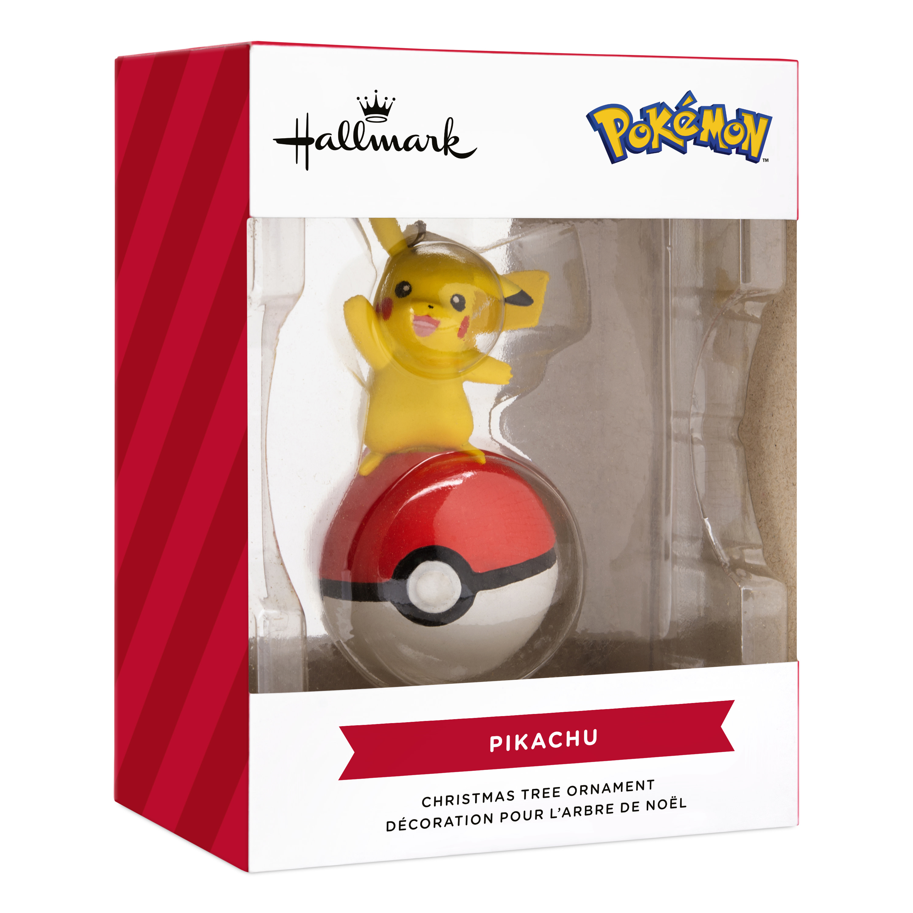 Hallmark Christmas Ornament (Pokémon Pikachu on Poké Ball), 1 Count