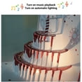 thumbnail image 3 of 3D Birthday Card Cake and Fireworks Patterns with Music and Light Function for DIY Present, 3 of 7