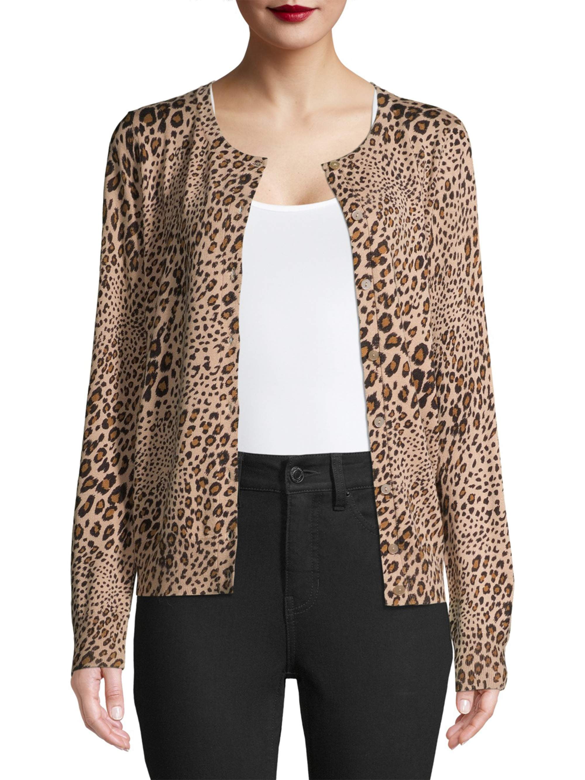 Button Front Cardigan - Walmart 