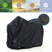 Scooter Cover, Wheelchair & Scooter Storage Protective Cover Heavy Duty Waterproof Protection for Disability Scooters to Prevent Rain Wind Dust Sun UV,170x61x117cm