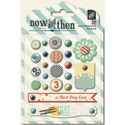 My Minds Eye Now & Then Izzy Decorative Brads 22/Pkg -Boys