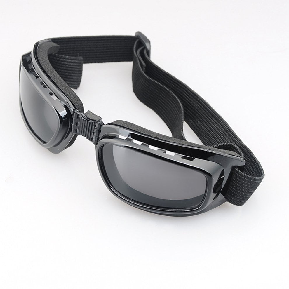 Motorcycle Goggles Polarized Clear lenses Sunglasses Interchangeable Temples