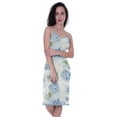 thumbnail image 3 of Moomaya Printed Spaghetti Strap Nightgown For Womens Lace V-Neck Sleepwear Nightdress, 3 of 5