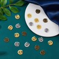 thumbnail image 5 of 1box 48pcs 3 colors Alloy Pendants Horseshoes with Clover Mixed color 16x15x2mm Hole: 2mm 16pcs/color, 5 of 7