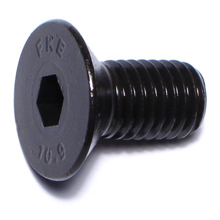 

10mm-1.5 x 20mm Black Oxide Class 10.9 Steel Coarse Thread Flat Head Hex Socket Cap Screws