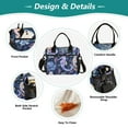 thumbnail image 3 of Seahorse with Jellyfish Cooler Bag Lunch Bag Soft Cooler Cooling Tote Insulated Lunch Box for Adult Men Women, 3 of 6