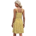 thumbnail image 2 of Vestido de verano WIHOLL 2025 con estampado floral para mujer talla M, 2 of 4
